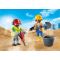 Set 2 figurine Playmobil City Action - Muncitori in constructii