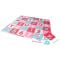 Covoras puzzle colorat, 110 piese, Knorr Toys, din spuma moale EVA, 180 x 180 cm, Cifre si litere