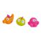 Set covoras de baie si 3 jucarii din lumea subacvatica, Knorr Toys, 69 x 39 cm