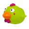 Set covoras de baie si 3 jucarii animalute, Knorr Toys, 69 x 39 cm