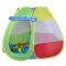 Casuta de joaca cu 50 de bile asortate, Knorr Toys, 100 x 100 x 90 cm, Bellox
