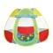 Casuta de joaca cu 50 de bile asortate, Knorr Toys, 100 x 100 x 90 cm, Bellox