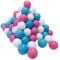 Set 100 de bile din plastic, Knorr Toys, 6 cm, Multicolor