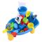 Masuta pliabila de joaca cu nisip si apa, Knorr Toys, 51 x 31.5 x 58 cm, Corabia piratilor