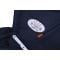 Carucior retro pentru papusi, Knorr Toys Classic, copertina reglabila, 80 x 31 x 71 cm, Navy Blue Rose Princess