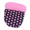 Carucior landou pentru papusi, Knorr Toys Boonk, reglabil si transformabil, 59 x 42 x 80 cm, Pink Hearts