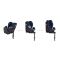 Scaun auto cu Isofix GB Convy-Fix London Grey, 0 - 25 Kg