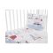 Set lenjerie de pat Kikka Boo Nautic World, 3 piese