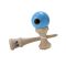 Jucarie de indemanare, din lemn, Ozora, Kendama, Bleu, 18 cm