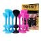 Joc de darts cu ventuze, Tossit, 7 buc, Roz-Bleu
