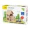 Set de constructie din lemn, Igroteco, Casa cu garaj, 75 piese