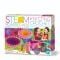 Kit stiintific STEAM Kids, 4M, Tricotat si crosetat 