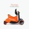Trotineta 3 in 1, Smart Trike Xtend, Ride-On, Orange