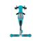 Trotineta Globber Go-Up, 4 in 1, Deluxe Lights, Turcoaz