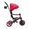 Tricicleta Globber Explorer, 4 In 1, pliabila, Rosu