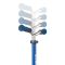 Trotineta pliabila, Globber, Elite Deluxe Lights, Albastru