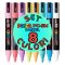 Set markere Posca, UNI PC-5M, 1.8-2.5 MM, 8 culori pastel