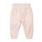Pantaloni sport cu banda elastica roz pal Minoti 4Todjpant