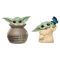 Set 2 figurine Baby Yoda, Star Wars, Mandalorian Grogu, Bounty Collection F5858 F5859