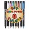 Set markere Posca, UNI PC-1MR, 0.7 MM, Varf Fin Metalic, 8 culori metalizate