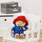 Jucarie de plus, Rainbow Designs, Ursuletul Paddington cu haina albastra, asezat, 30 cm
