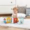 Jucarie Rainbow Design, Carte Paddington cu doua fete pentru dezvoltare senzoriala