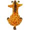 Jucarie de plus, Rainbow Designs, Gerald, Girafele nu stiu sa danseze, 25 cm