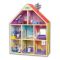 Set casa dn lemn cu figurine, Peppa Pig