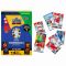 Cartonase cu jucatori de fotbal in cutie metalica, Topps, UEFA EURO 2024, 48 buc