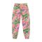 Pantaloni lungi cu talie elastica, Minoti, tropical, roz