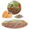 Puzzle rotund, Boppi, 150 piese, Dinozauri