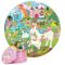 Puzzle rotund, Boppi, 150 piese, Unicorn