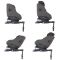 Scaun auto rotativ 360, Graco, Turn2Me I-Size, Heather