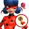 Set masca cu manusi si accesori, Miraculous, Ladybug Dress Up