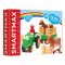 Joc magnetic, Smart Max, Primul meu tractor, 22 piese