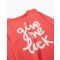 Tricou cu maneca lunga, Zippy, Give Me Luck, Rosu