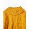 Pulover tricotat cu guler, Zippy, Galben