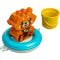 LEGO® Duplo - Distractie la baie, Panda rosu plutitor (10964)