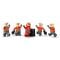 LEGO® City - Boxa si mecanici F1 cu masina Ferrari (60443)