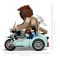 LEGO® Harry Potter - Hagrid si Harry intr-o tura cu motocicleta (76443)