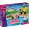 LEGO® Friends - Petrecere la piscina cu unicornul si flamingo (42658)