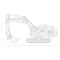 LEGO® Technic - Excavator Volvo EC500 Hybrid (42215)