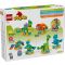 LEGO® DUPLO - Dinozauri pe roti 3 in 1 (10451)