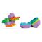 LEGO® DUPLO - Dinozauri pe roti 3 in 1 (10451)