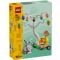 LEGO® Iconic - Iepuras si vanatoare de oua de Paste (40808)