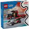 LEGO® City - Camion de prezentare F1 cu masina de curse Audi F1 (60493)