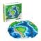 Puzzle pe numere, Plus-Plus, Pamantul, 800 piese
