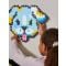 Puzzle pe numere, Plus-Plus, 500 piese, Catelus
