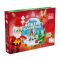 Set constructie, Calendar Advent, Plus-Plus, Lumea lui Mos Craciun