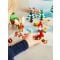 Set constructie, Calendar Advent, Plus-Plus, Lumea lui Mos Craciun
